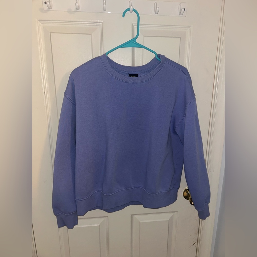 Purple/blue Crewneck